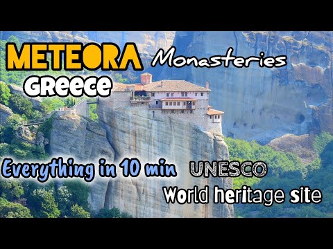 Meteora | Kalabaka | Monastery of Meteora Greece | Greece's best places | Greece vlogs
