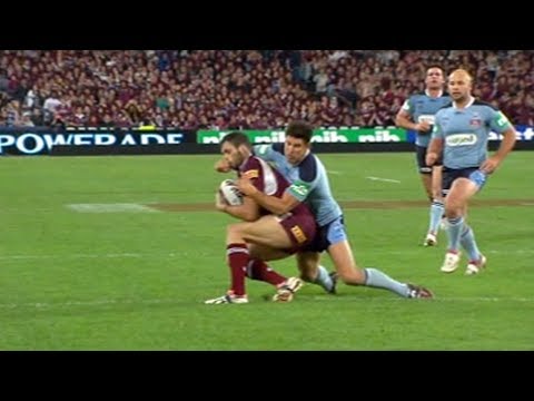 Trent Barrett's "cheap shot" on Inglis - Origin 2009