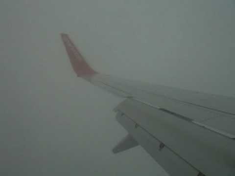 Full automatic landing Air Berlin B737-700 D-AHXA Hamburg runway 23