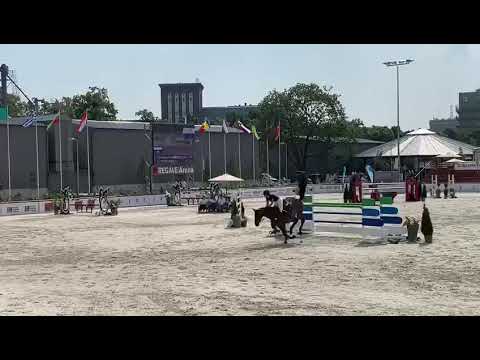 LC Waikiki Akino (2005), Kojak x Calvados. 1.50 LR @ Budapest CSIO3*-W