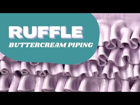 How to Pipe Ruffles on Cake // Ruffle Piping Tips // Finespun Cakes