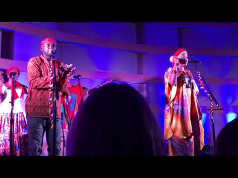 Betsayda Machado y Parranda El Clavo - Skirball L.A., 8/31/17 - percussion