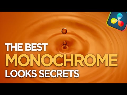 Professional Monochrome Looks Made Simple  | Colour Theory in DaVinci Resolve