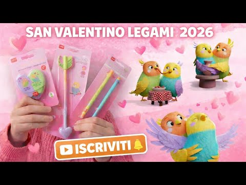 💕 Innamorata della nuova collezione San Valentino Legami 2026