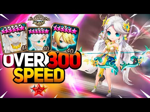 300+ SPD TEAM SURPRISES ENEMIES - Summoners War