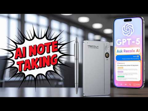 Is This the Coolest Note-Taking Tool in 2025? RECOLX Recorder