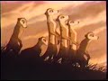 Disney S The Lion King VHS Trailer Ad From The Fox And The Hound March 4 1994