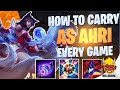 WILD RIFT | How To Carry EVERY GAME On Ahri! | Ahri Gameplay | Guide & Build