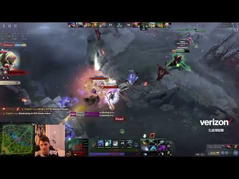 "I learned something new!" - BSJ on Slark's Aghs Shard into Ally LC Duel Interaction