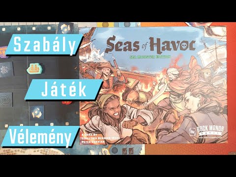 Végre egy jó kalózos játék | Seas of Havoc | Essen kincse | Végigjátszás | Szabályok Tömören - PumiGame