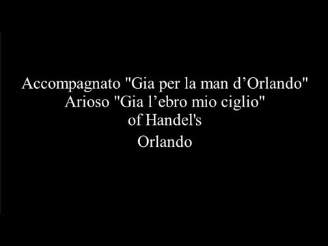 Gia l'ebro mio ciglio - Lawrence Zazzo (live)