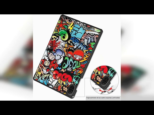 Vídeo relacionado con RollinCase Funda Infantil para Honor Pad X8a 11 Pulgadas 2024, Carcasa Antigolpes con Asa y Correa, Magenta