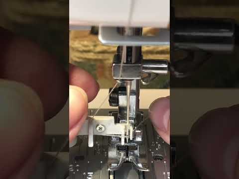 Нитевдеватель.Как пользоваться? Нитевдеватель Janome.