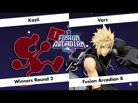 Fusion Arcadian # 8 - Kazii (Mr.Game & Watch) vs Vars (Cloud) - Winners Round 2