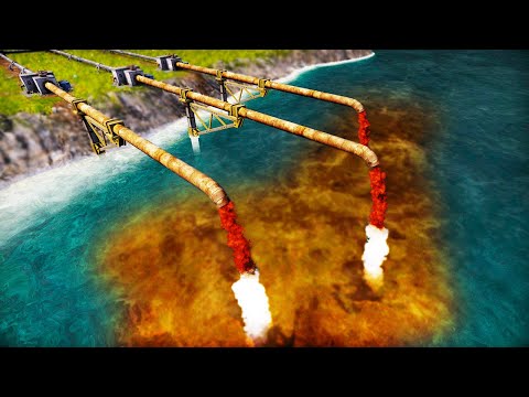 Polluting the Oceans for FACTORY EFFICIENCY! - Captain of Industry