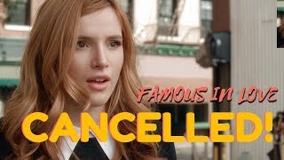 Famous In Love CANCELLED, Bella Thorne REACTS &amp; Unanswered Questions! - The Highlight Feed