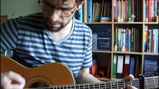 Goodbye - Roy Harper (cover + guitar tutorial)