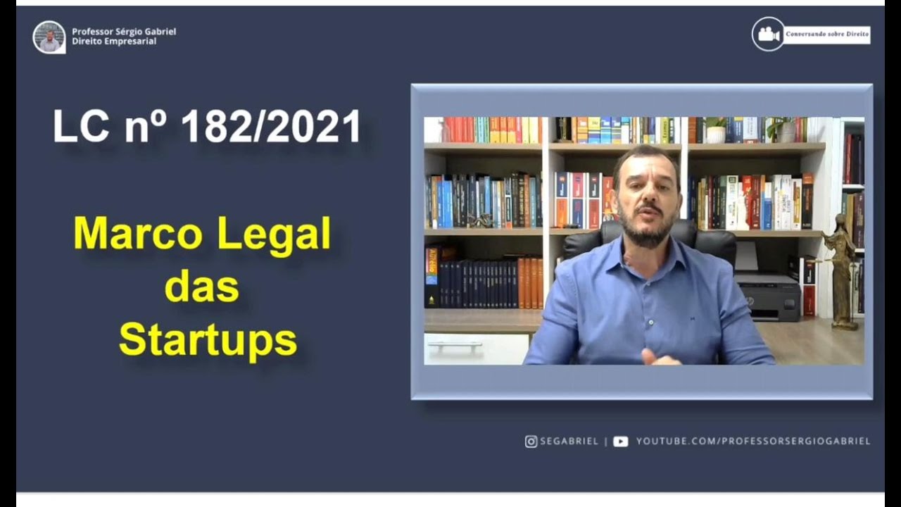 Marco legal das Startups | O que é uma startup? | LC 182/2021 | Direito Empresarial