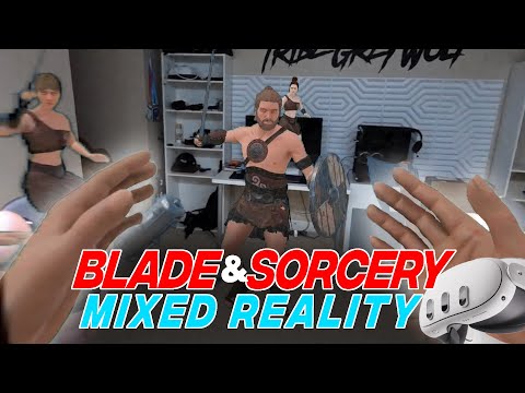 How to play Blade & Sorcery in Mixed Reality Tutorial