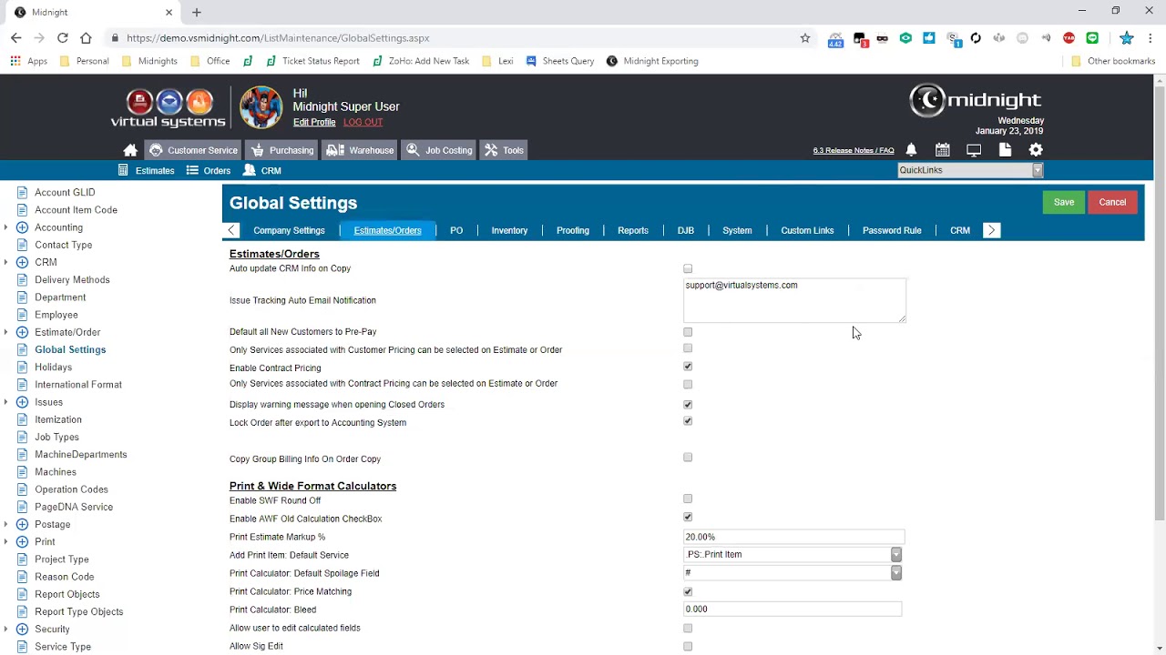Midnight 6.3 Training | Orders