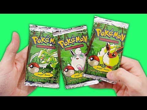 APRO 3 BUSTINE POKEMON JUNGLE COSTOSISSIME E INTROVABILI!
