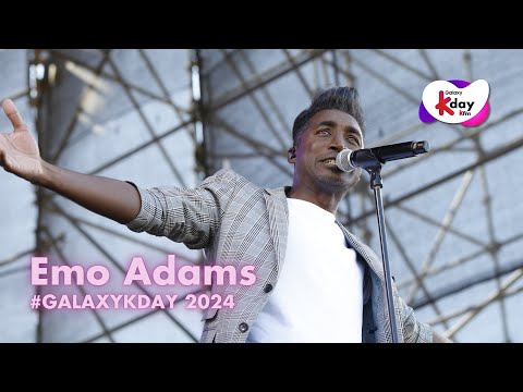 Tall, dark, & Afrikaans - it's Emo Adams at #GalaxyKDay!
