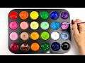 How To Create New Colors With Acrylic Paint Satisfying Color Mixing