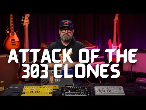 Attack of the 303 Clones: Roland, Cyclone Analogic, Behringer Comparison