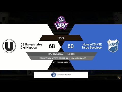 LNBF 2022-2023: Universitatea Cluj-Napoca - Hoya KSE Târgu Secuiesc (PLAY-OFF 2, GAME 1)