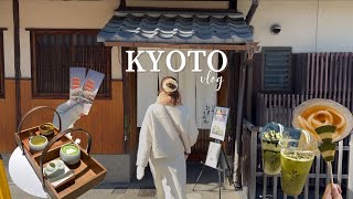 【Kyoto vlog】 冬の京都を満喫する王道プラン✨|嵐山カフェ、清水寺、名物うどん…