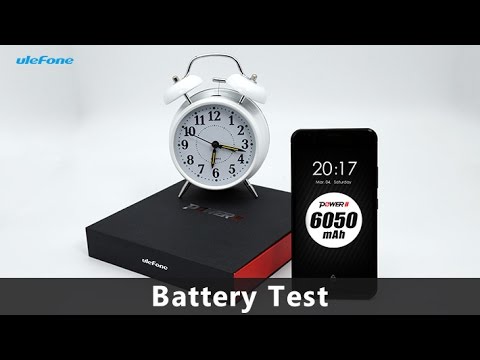 Ulefone Power 2 6050mAh Battery Heavy Drainage Test