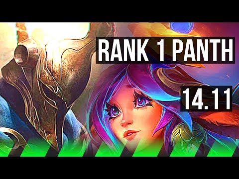 PANTHEON vs LILLIA (JGL) | Rank 1 Panth, 10/0/8, Legendary, 500+ games | KR Challenger | 14.11