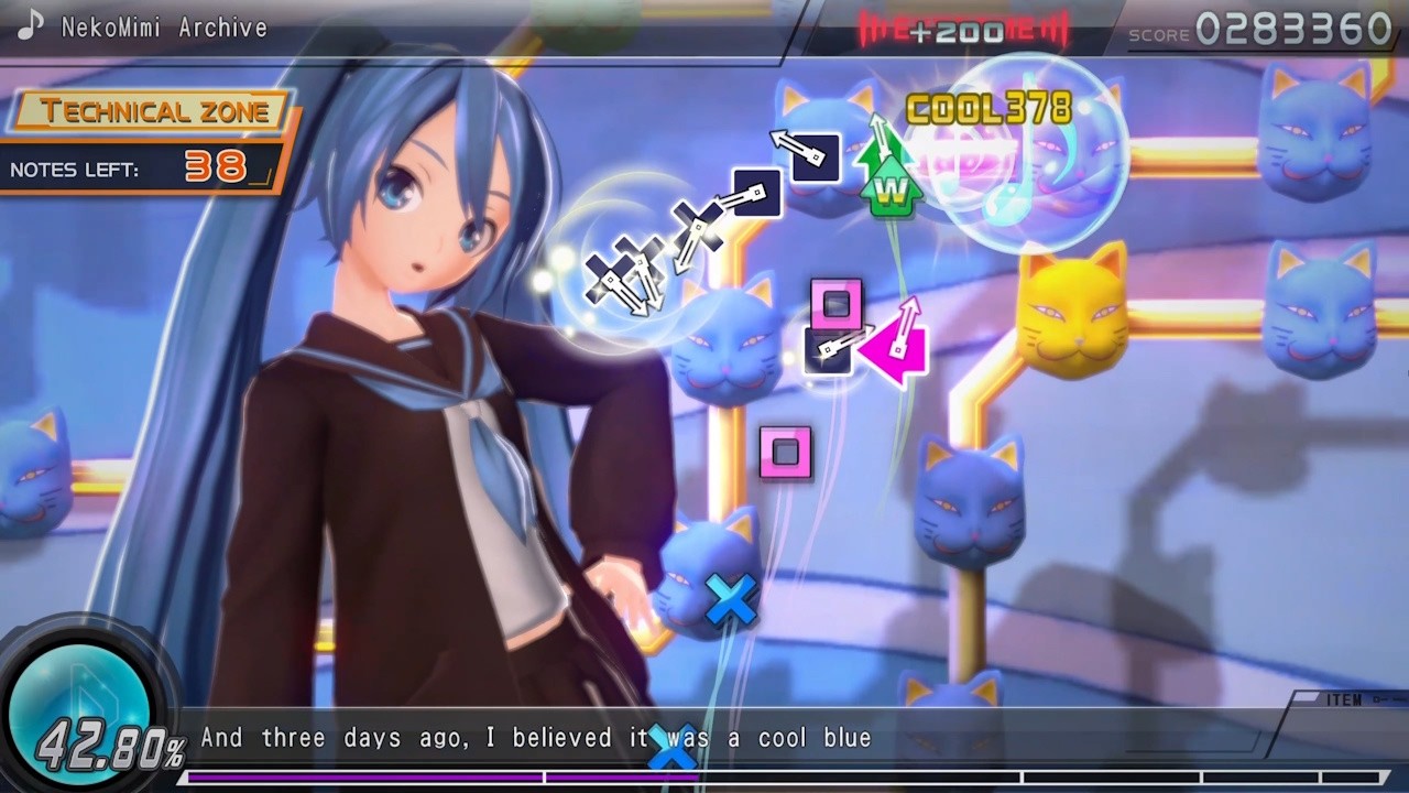 Project DIVA MM+ (Steam) New Classics mod / Nekomimi Archive / ネコミミアーカイブ EXTREME gameplay