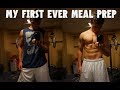 DAVID LAID DUP CHEST DAY | MY FIRST EVER MEAL PREP