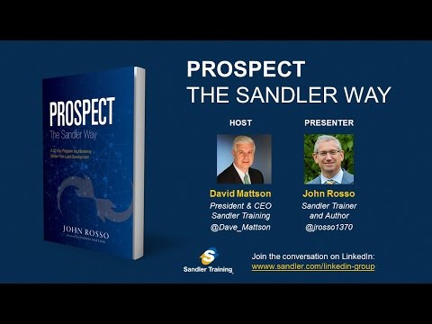 Prospect the Sandler Way Webinar