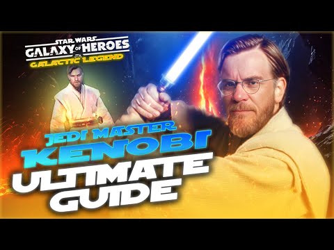 The Ultimate JEDI MASTER KENOBI (JMK) Farming Guide in Star Wars Galaxy of Heroes!