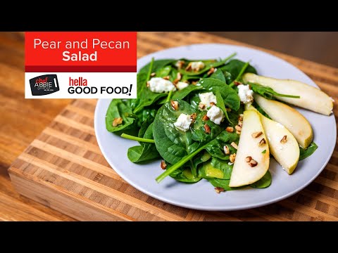 Pear and Pecan Salad