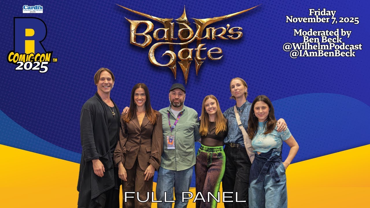 BALDUR'S GATE III (Rhode Island Comic Con 2025) - YouTube