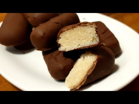 COCONUT CHOCOLATE ||BOUNTY CHOCOLATE AT HOME || PRAVEENA'S KITCHEN DIARIES ||