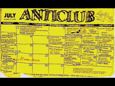Faith No More - The Crab Song (Rare Version) @ Anti Club 1985