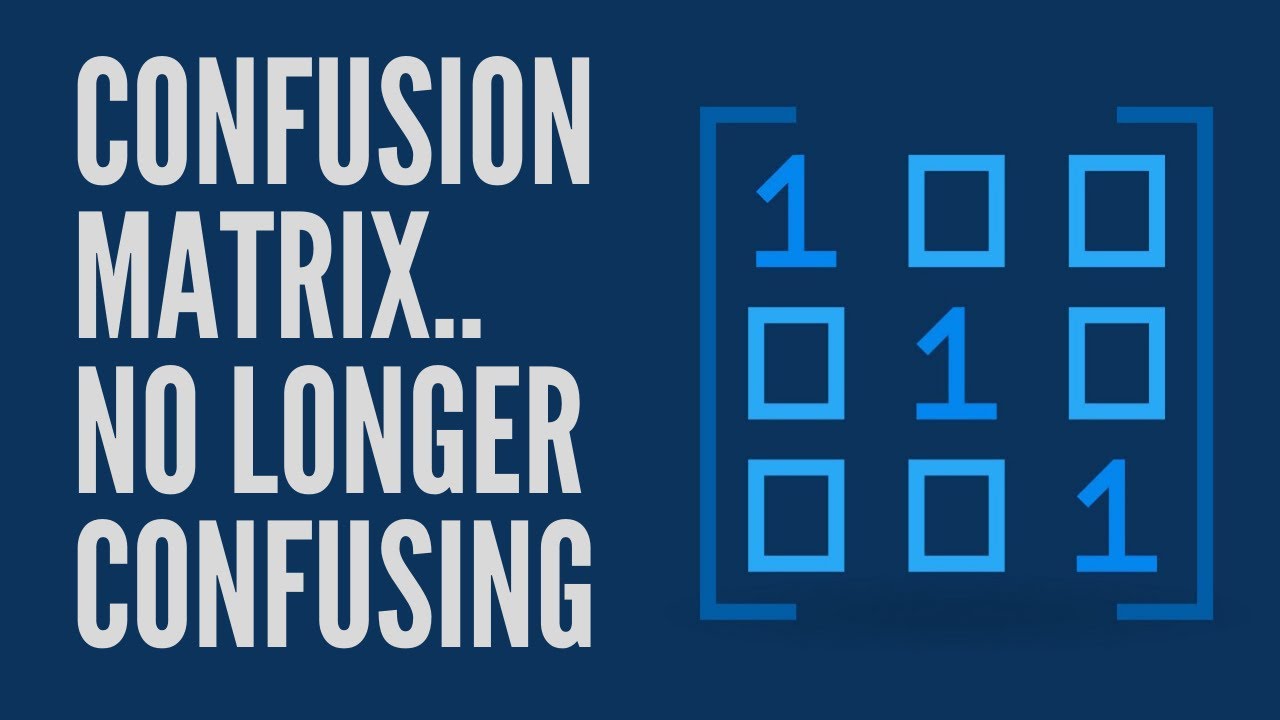 Confusion matrices... no longer confusing!