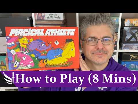 How to play Magical Athlete (Powers Explained, 2 & 3 Player Variants)