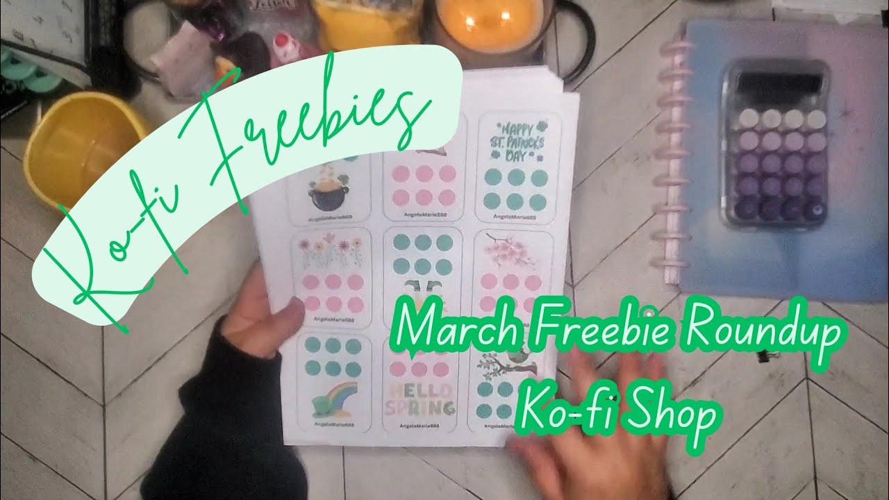 Ko-fi Freebies | Freebie Roundup | Shop for Free