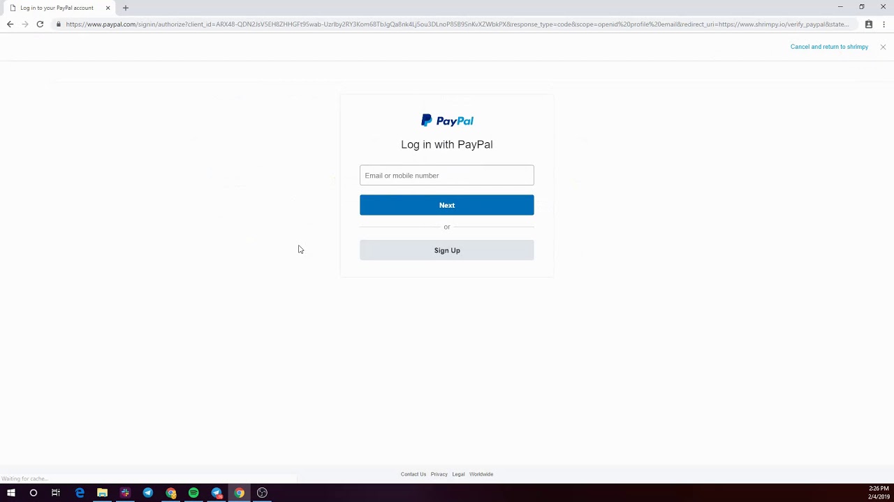 Shrimpy: Como vincular sua conta do PayPal ao seu programa de indicações Shrimpy