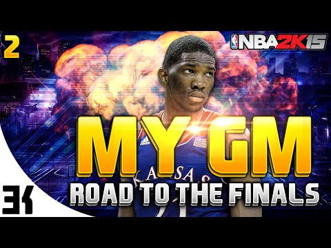 NBA 2K15 MyGM 76ers || Road to the Finals #2 || SUPER SAIYANNN!!!
