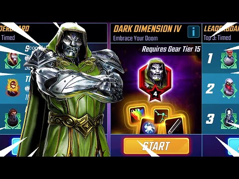Dark Dimension 4 Speedrun! - MARVEL Strike Force - MSF