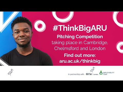 #ThinkBigARU Pitching Competition #AREA_ARU