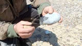Happisburgh Beach in Norfolk Uk