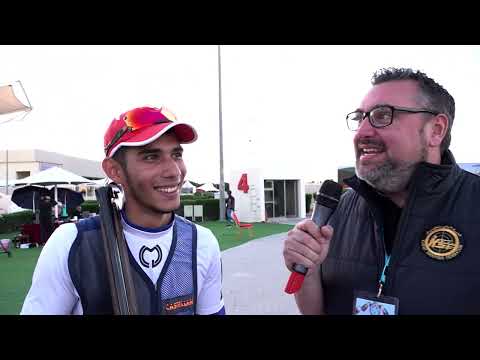 interview SHARAPOV gold medal Skeet Junior - Kuwait City (KUW)- ASIA OLYMPIC QUALIFICATION SHOTGUN