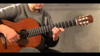 Disney's Robin Hood - Not in Nottingham played on classical guitar